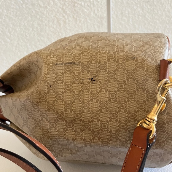 Celin vintage two way drawstring bucket bag - Picture 14 of 14